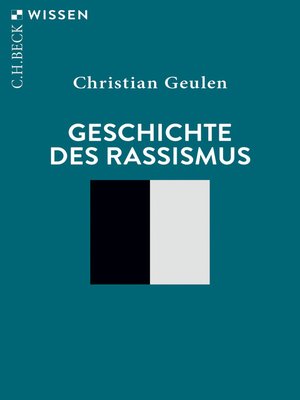 cover image of Geschichte des Rassismus